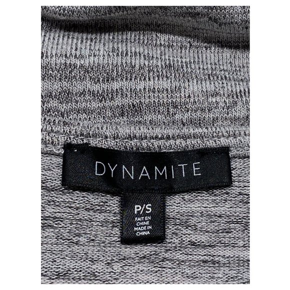DYNAMITE Grey Flowy Tank Top - Picture 4 of 4